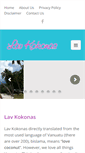 Mobile Screenshot of lavkokonas.com